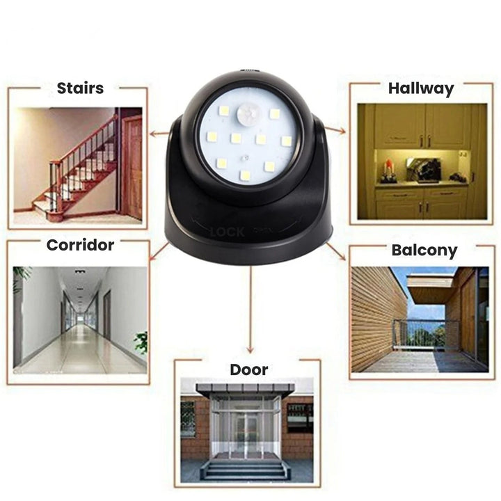 Wireless Outdoor Motion Sensor LED Security Light