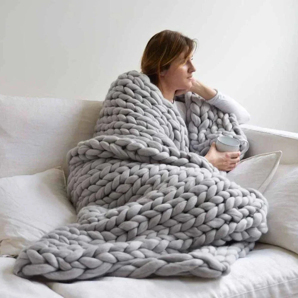 Kalsten | DIY Chunky XL 1000 gram Yarn for Soft Blankets