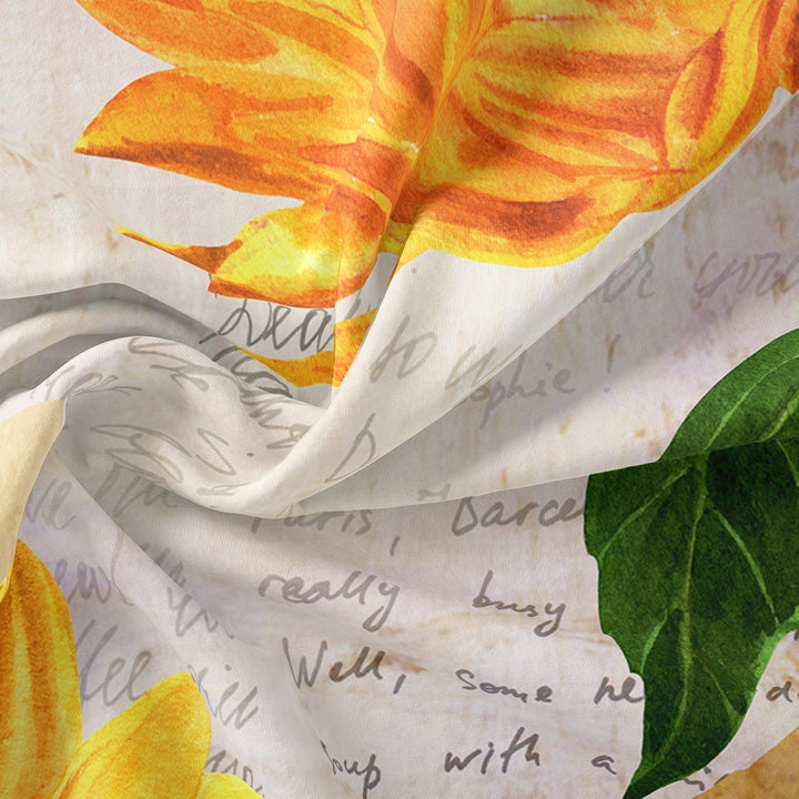 Soft Sunflower Duvet Cover – Natural Bedroom Renewal Kalsten