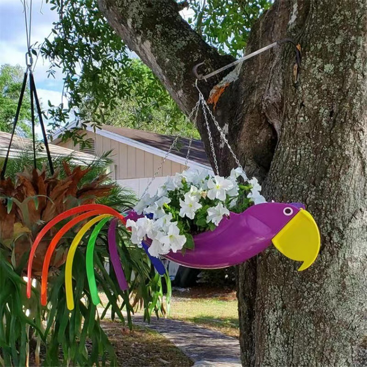 Kalsten | GardenChicken Hanging Pot – The fun decorative bowl for flowers & herbs