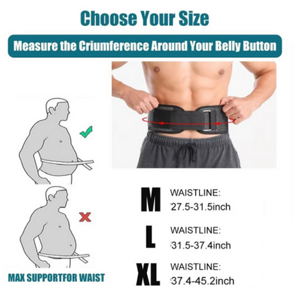 Skanto | Weightlifting Belt for Strength Training Powerlifting and Squats Back Support