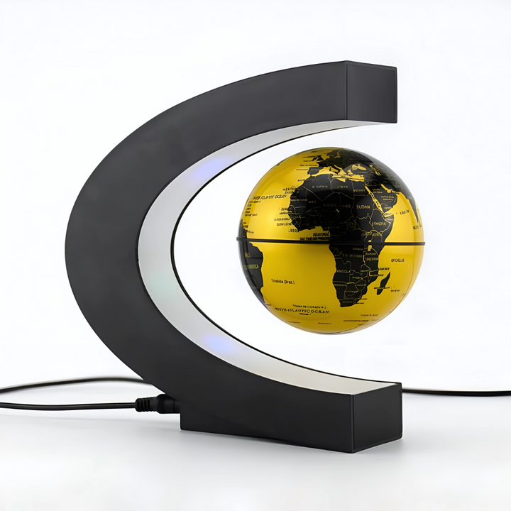 Kalsten | AstroGlobe LED World Globe – Floating Globe Lamp with Magnetic Suspension