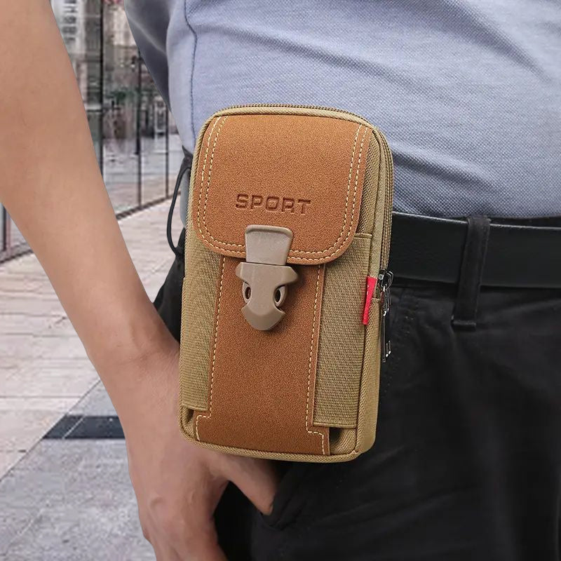 Multifunctional belt phone pouch for men | Kalsten