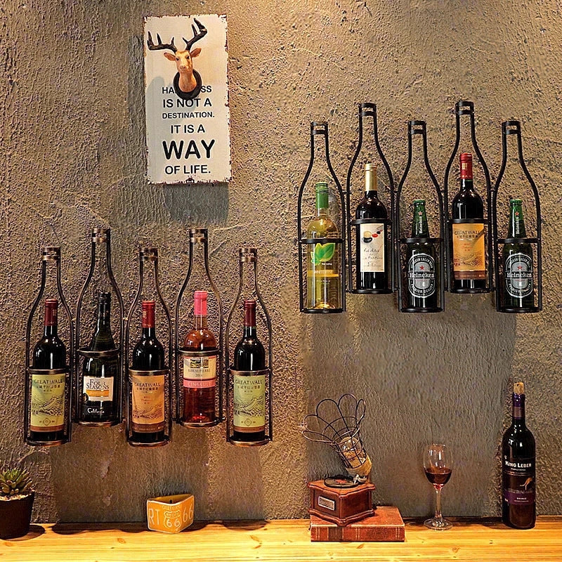 Kalsten | Iron Hang Wine Rack