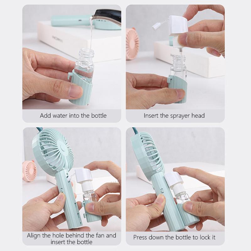 Mini Handheld Misting Fan | Kalsten