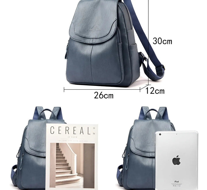 Kalsten | Vintage Leather Women's Backpack - Isabella