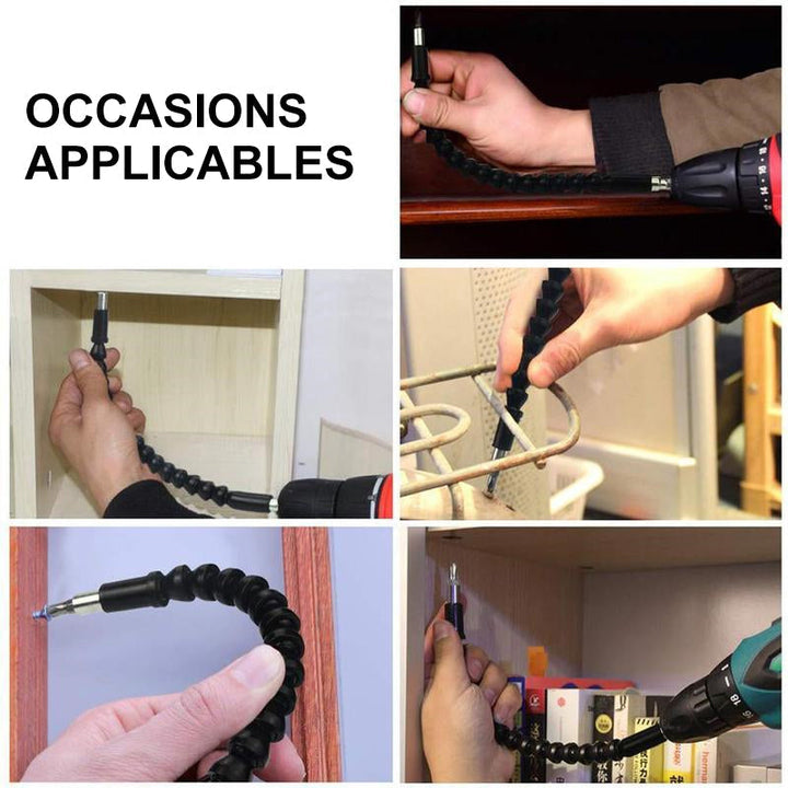Flexible Drill Bit Extension Soft Shaft Screwdriver | Kalsten