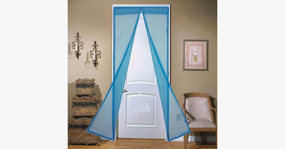Skanto | Magnetic Mesh Insect Screen Door - Your ultimate protection against insects this summer!
