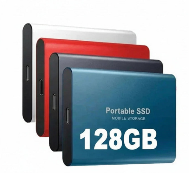 Portable SSD External Drive with High-Speed Data Transfer and Compact Design