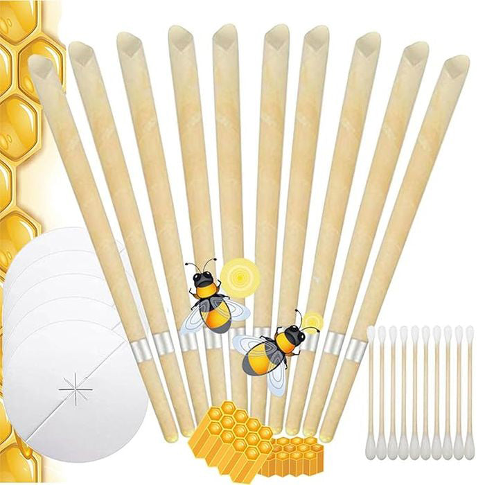 Kalsten | Flared Beeswax Ear Candles