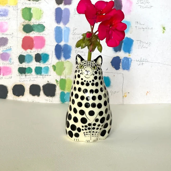 Kalsten | Dotted Cat Vase