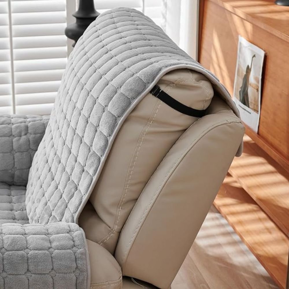 Kalsten | Snug Grid Recliner Cover