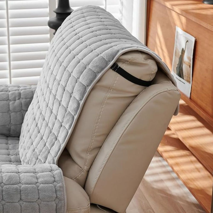 Kalsten | Snug Grid Recliner Cover