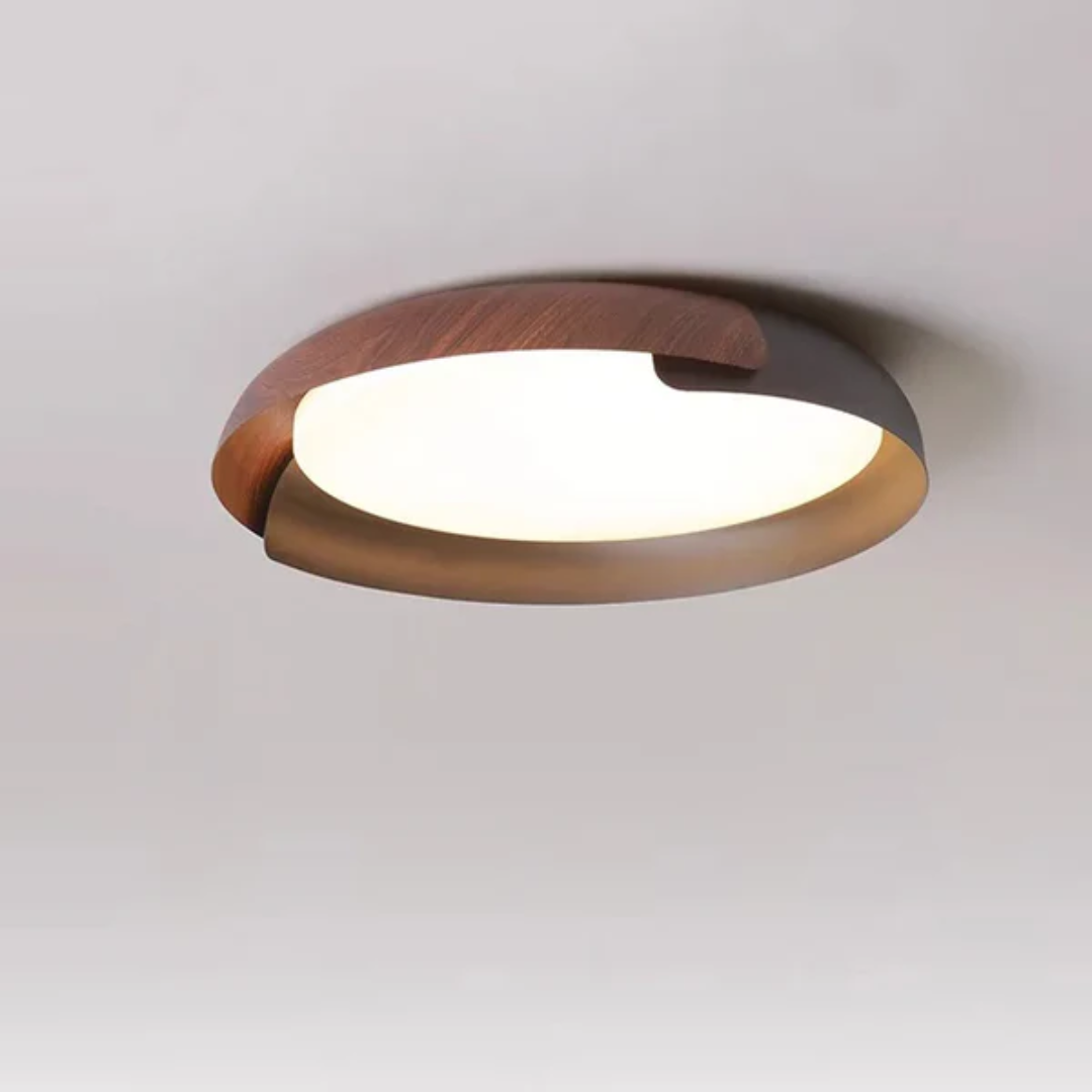 Kalsten | Wooden Ceiling Lamp for Bedroom