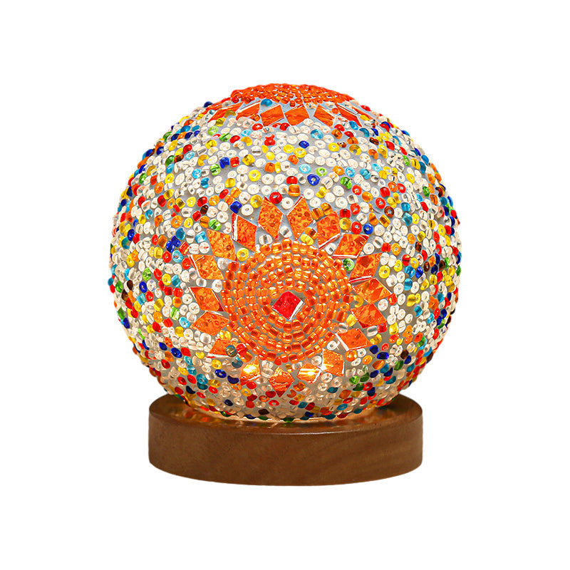 Stained Glass Table Lamp - Mosaic LED Lamp | Kalsten