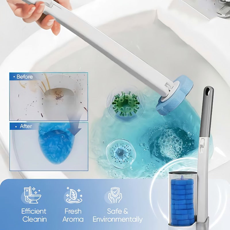Kalsten | Disposable sponge head toilet brush