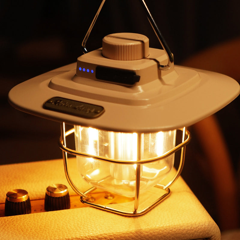 Retro LED Camping Lantern