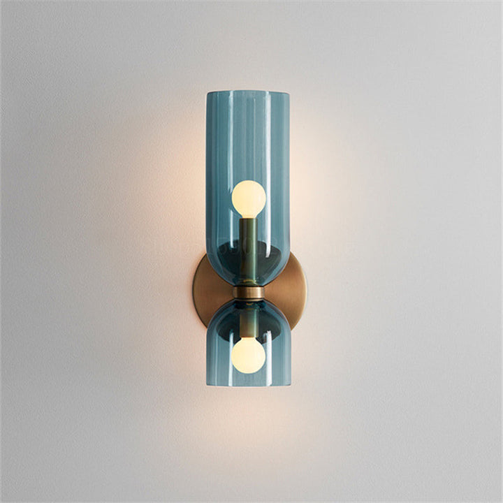 Double Glass Wall Light Fixture Kalsten