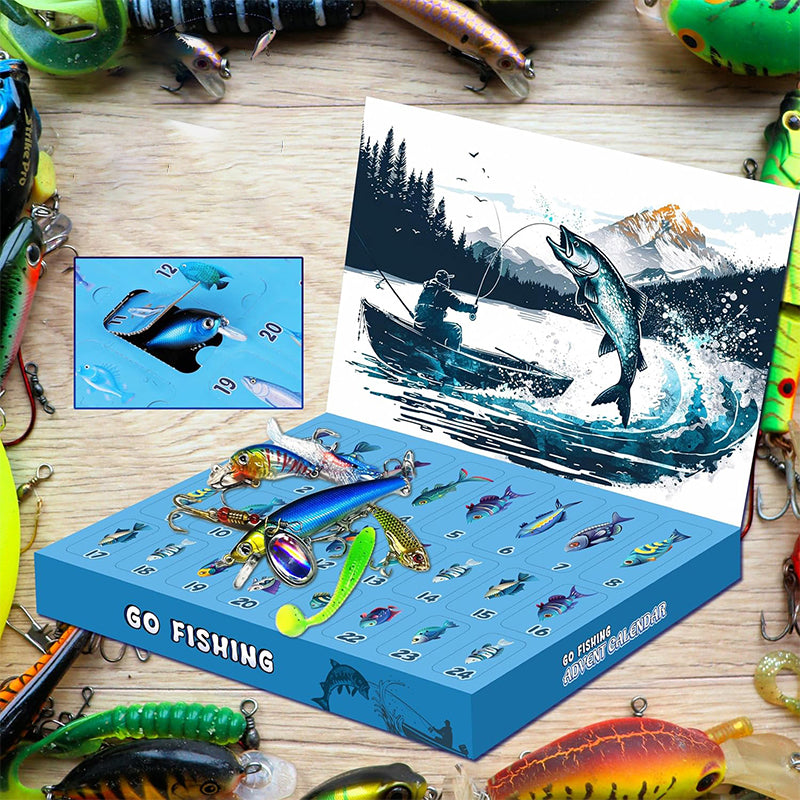 24-Day Fishing Rod Advent Calendar
