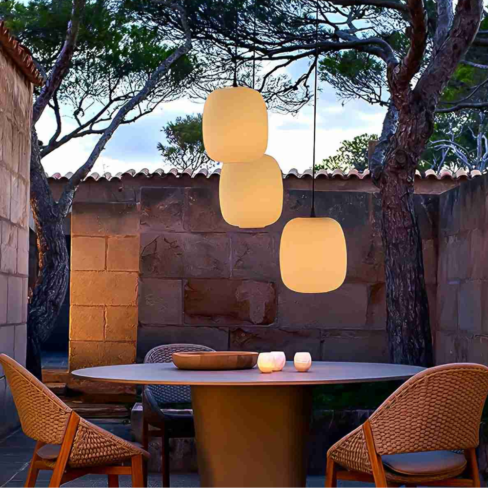 Japanese-Style Waterproof Outdoor Hanging Lantern