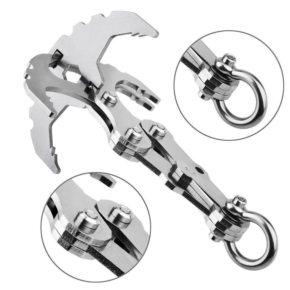 Kalsten | Stainless Steel Survival Folding Grappling Gravity Hook