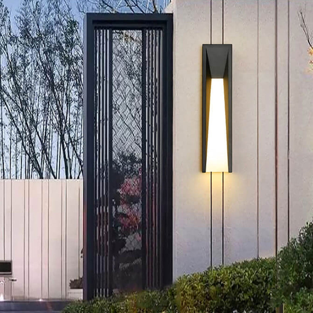 Waterproof Simple Strip Design LED Outdoor Wall Sconce Lamp | Kalsten