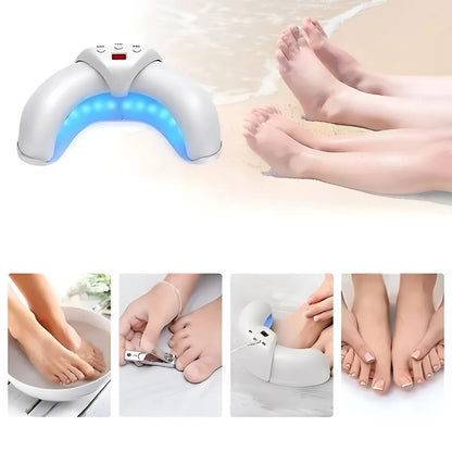 FungiFree | Laser device for nail fungus - Dual Wavelength Penetration - Compact for home use - Restoration of fungal nails Karnz
