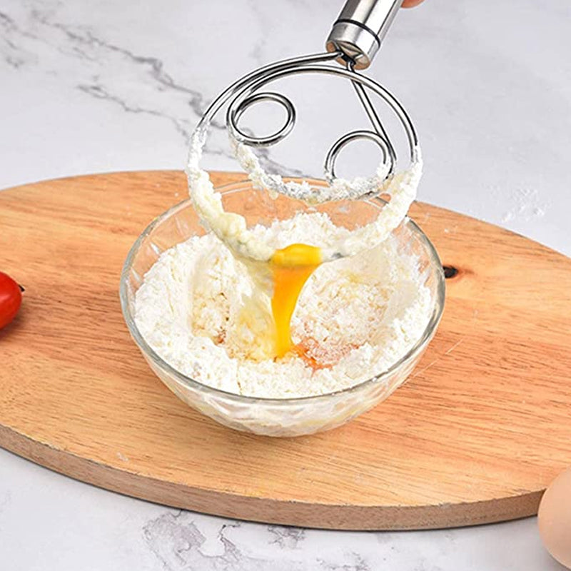 Magic dough whisk in stainless steel | Kalsten
