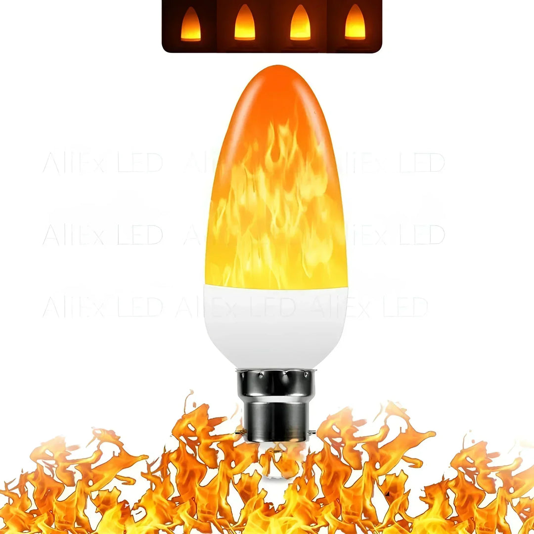 LED Flame Effect Lamp – Realistic Glow