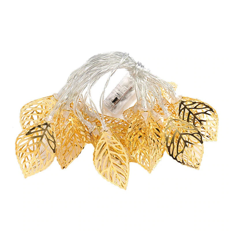Kalsten | Golden Leaf Fairy Lights