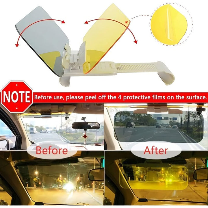 Kalsten | Anti-glare Driving Visor Extension Day and Night