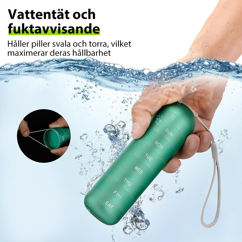 Kalsten | 7-Day Portable Pill Organizer for Travel