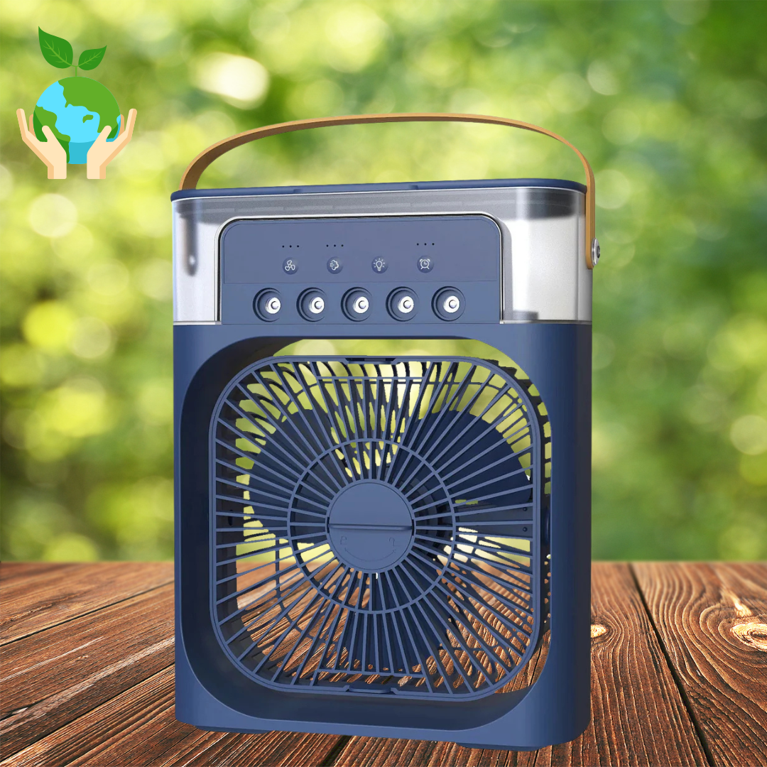 3-in-1 Air Cooler Humidifier | Portable, Adjustable Fan Speeds & Ideal for Bedrooms, Offices & Small Spaces | Kalsten