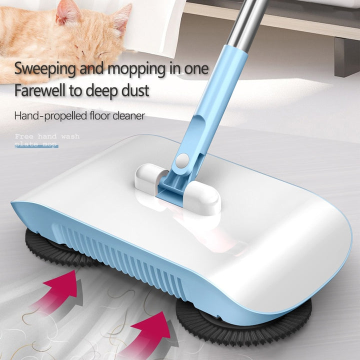 VibraSweep Hand Sweeper & Mop — Effortlessly radiant floors without bending or electrical stress | Kalsten