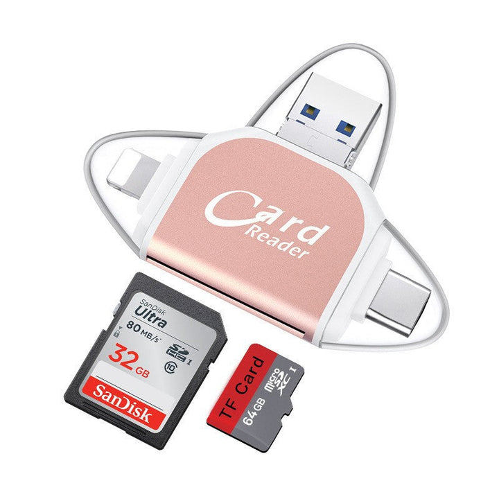 Universal 4-in-1 Sd Tf Card Reader | Kalsten