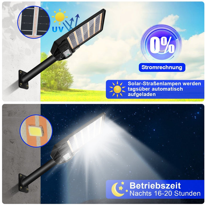 Solar lamp streetlight with motion sensor 300W/400W | Kalsten