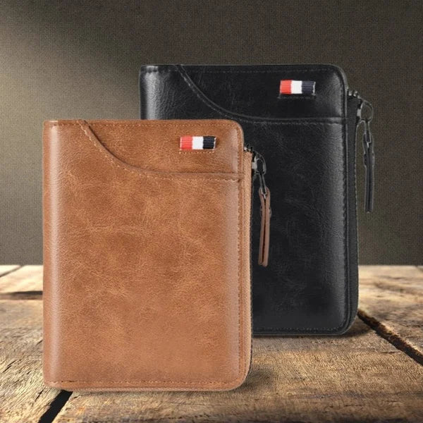 Kalsten | Men's multifunctional RFID-blocking, waterproof and durable PU leather wallet for men