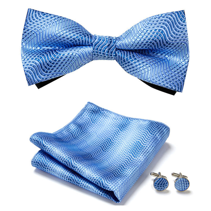 Three-piece set with stylish bow ties Kalsten
