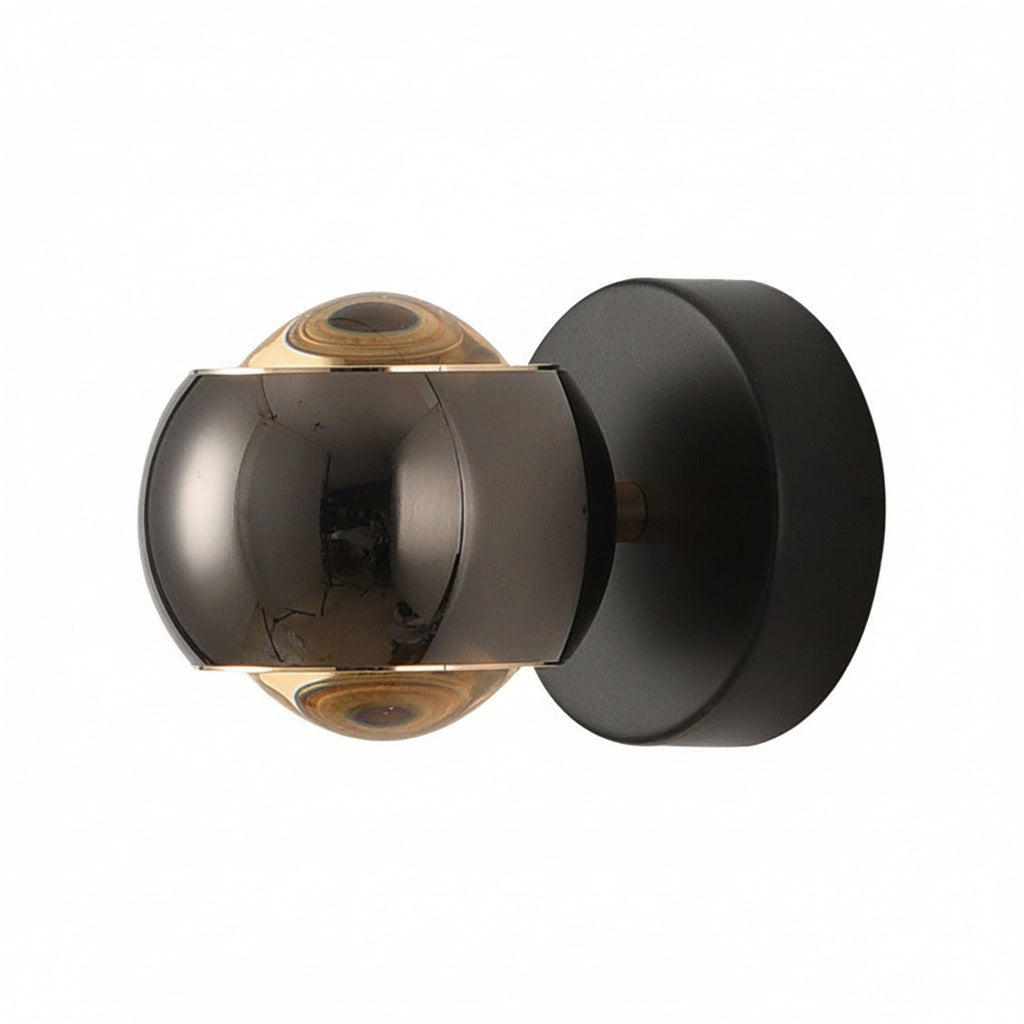 LED Wall Washer Sconce | Round Up Down Aluminum 7W 10cm / 4in Modern Art Gallery Light | Kalsten