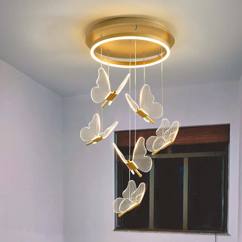 Bedroom Bedside Lamp Living Room Showcase Butterfly Table Lamp | Kalsten