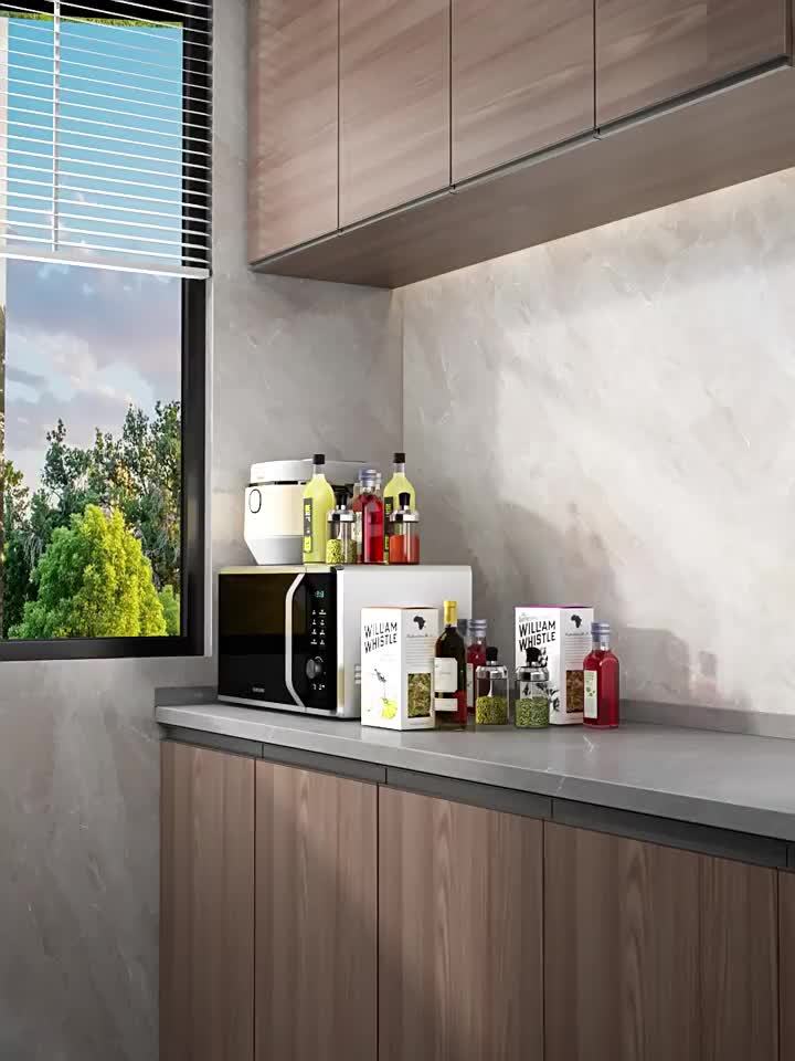 Expandable Microwave Shelf 2 Levels | Kalsten