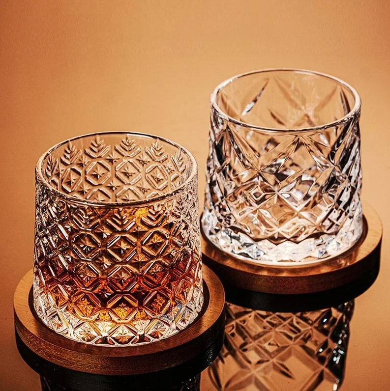 WhiskeySpin - Premium rotating whiskey glass Kalsten