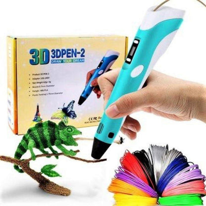 Skanto | ColorPoint 3D Pen – Creative Drawing Pen for Kids with 20 Filament Colors