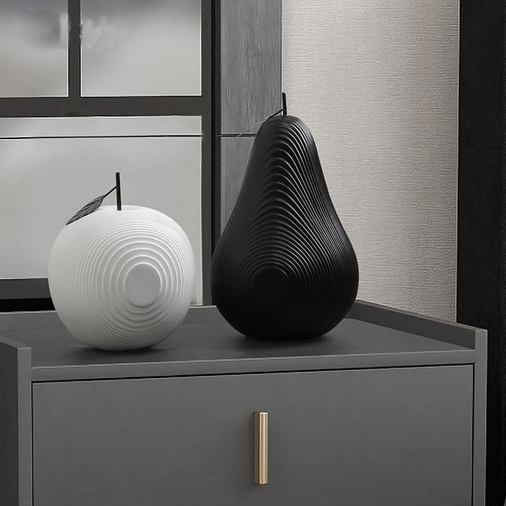 Kalsten | Texture Fruit Apple & Pear Sculpture