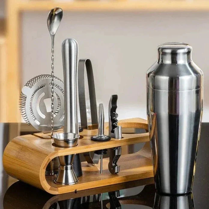 Stirré Elite Cocktail Set – Luxury Metal Bar Set Essentials | Karnz