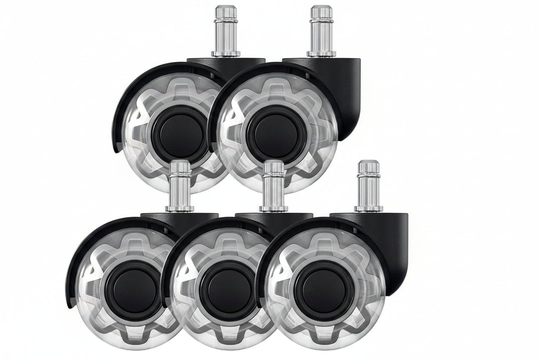 5 pieces office chair wheels swivel chair wheels 10mm x 22mm | Kalsten