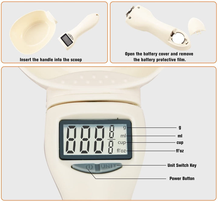 Digital Spoon Scale - Accurate Weighing | Kalsten