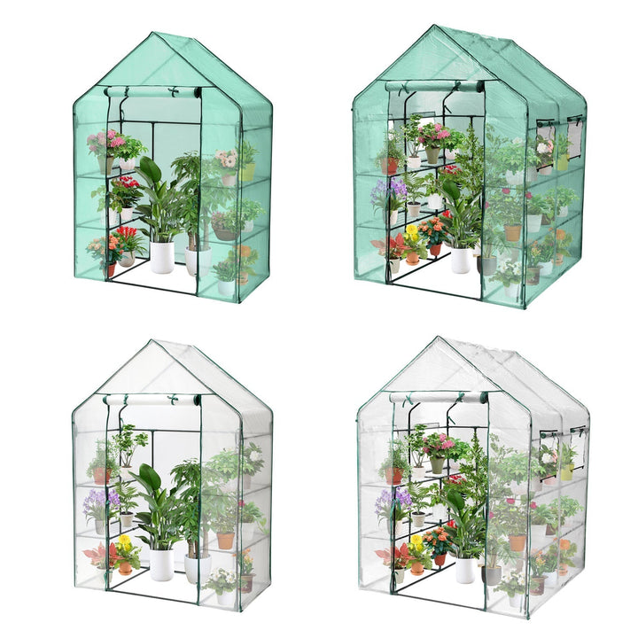 Greenhouse Film Greenhouse with Shelves | Kalsten