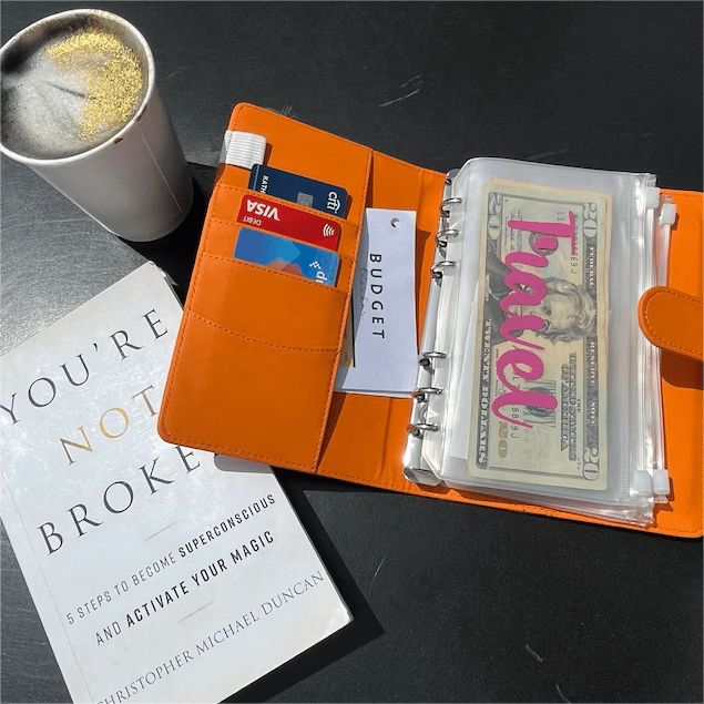 Kalsten | Budget Binder Book With Cash Envelopes