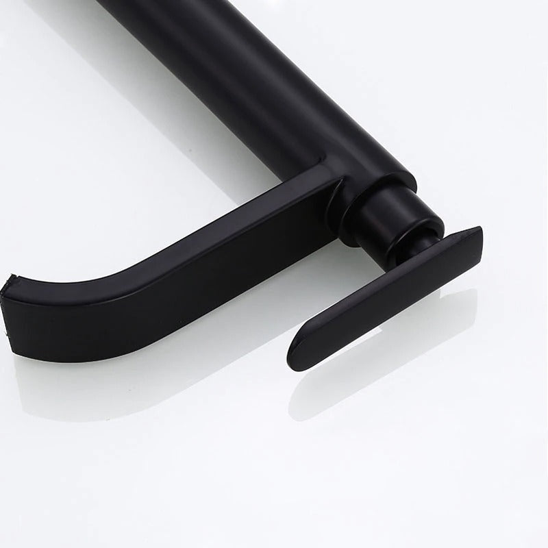 Matte Black Single-Handle Sink Faucet Kalsten